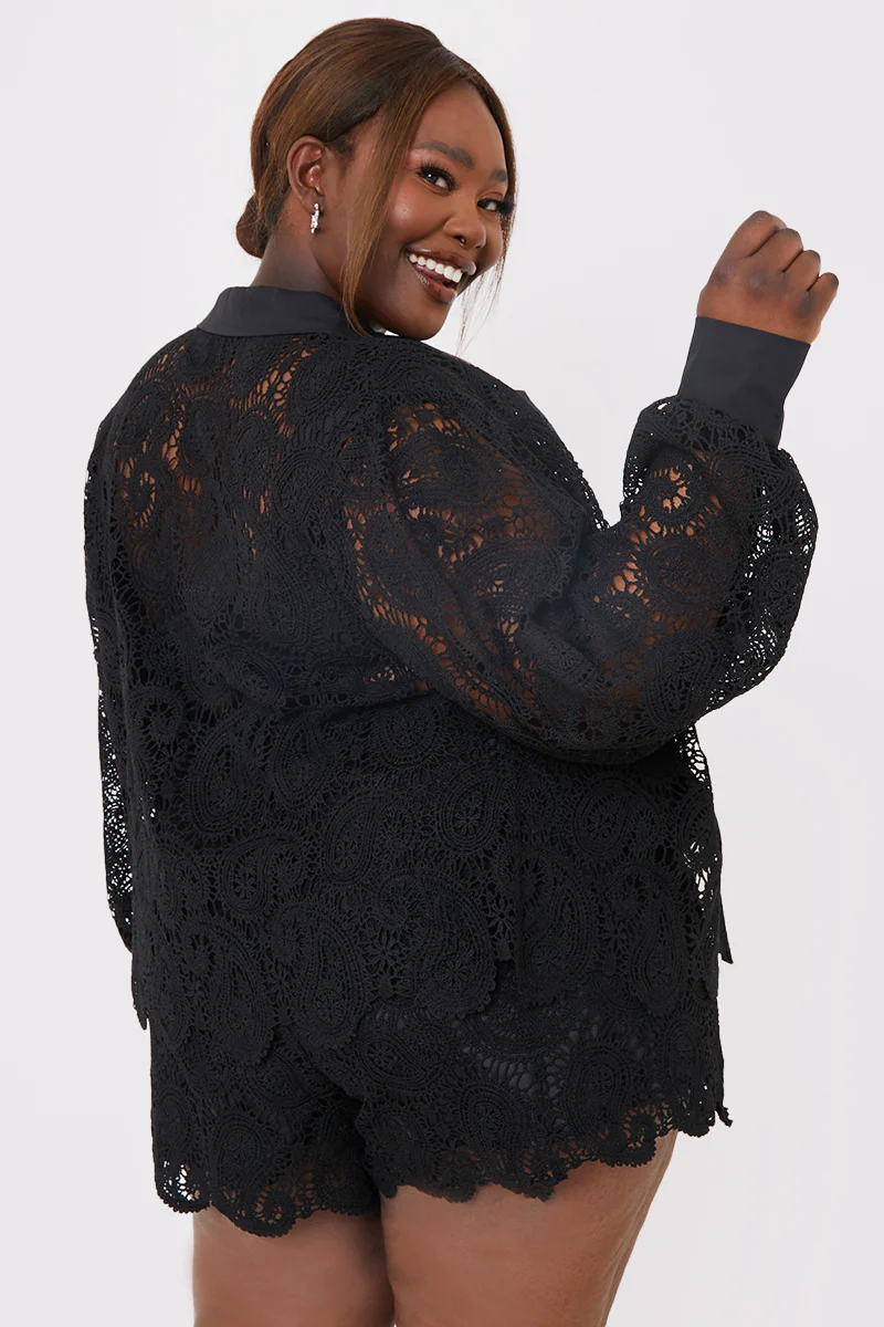 Lace Co Ord Shirt - Image 11