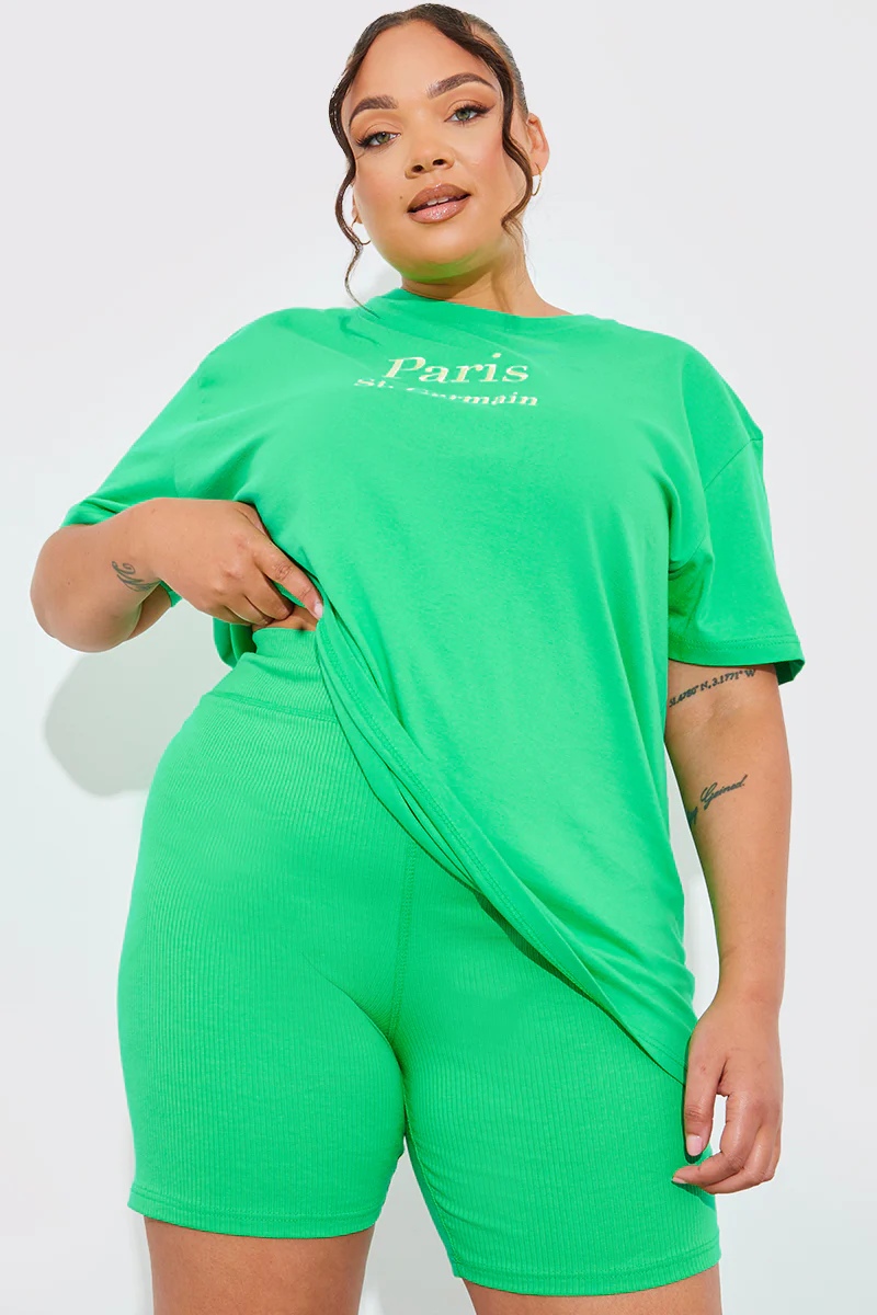 Ribbed High Waisted Cycling Shorts - Image 20