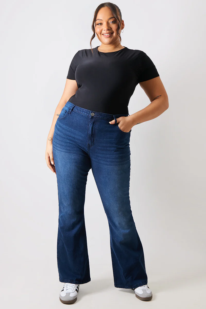 Short Sleeve Double Layer Slinky Bodysuit - Image 14