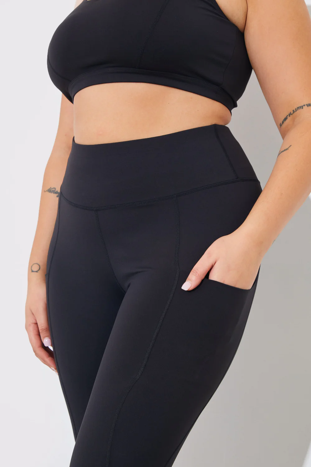 Soft Touch Seam Detail Leggings - Image 9
