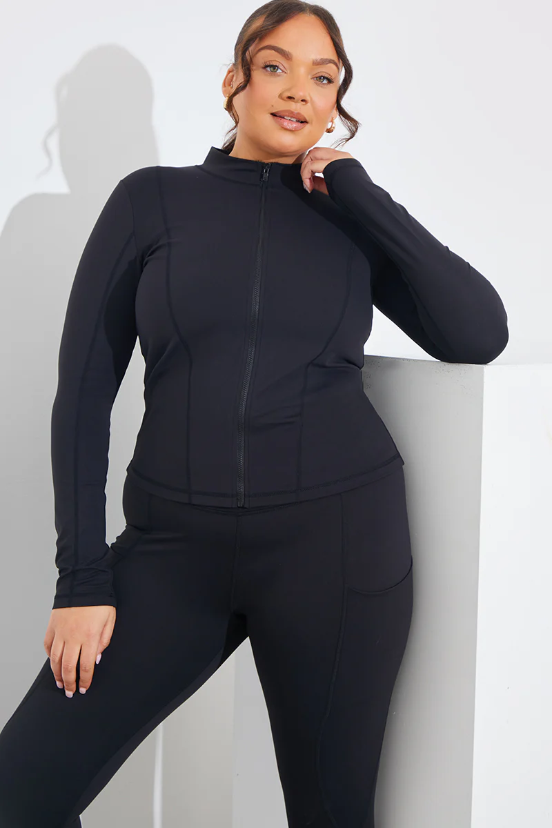 Soft Touch Zip Through Jacket - Image 15