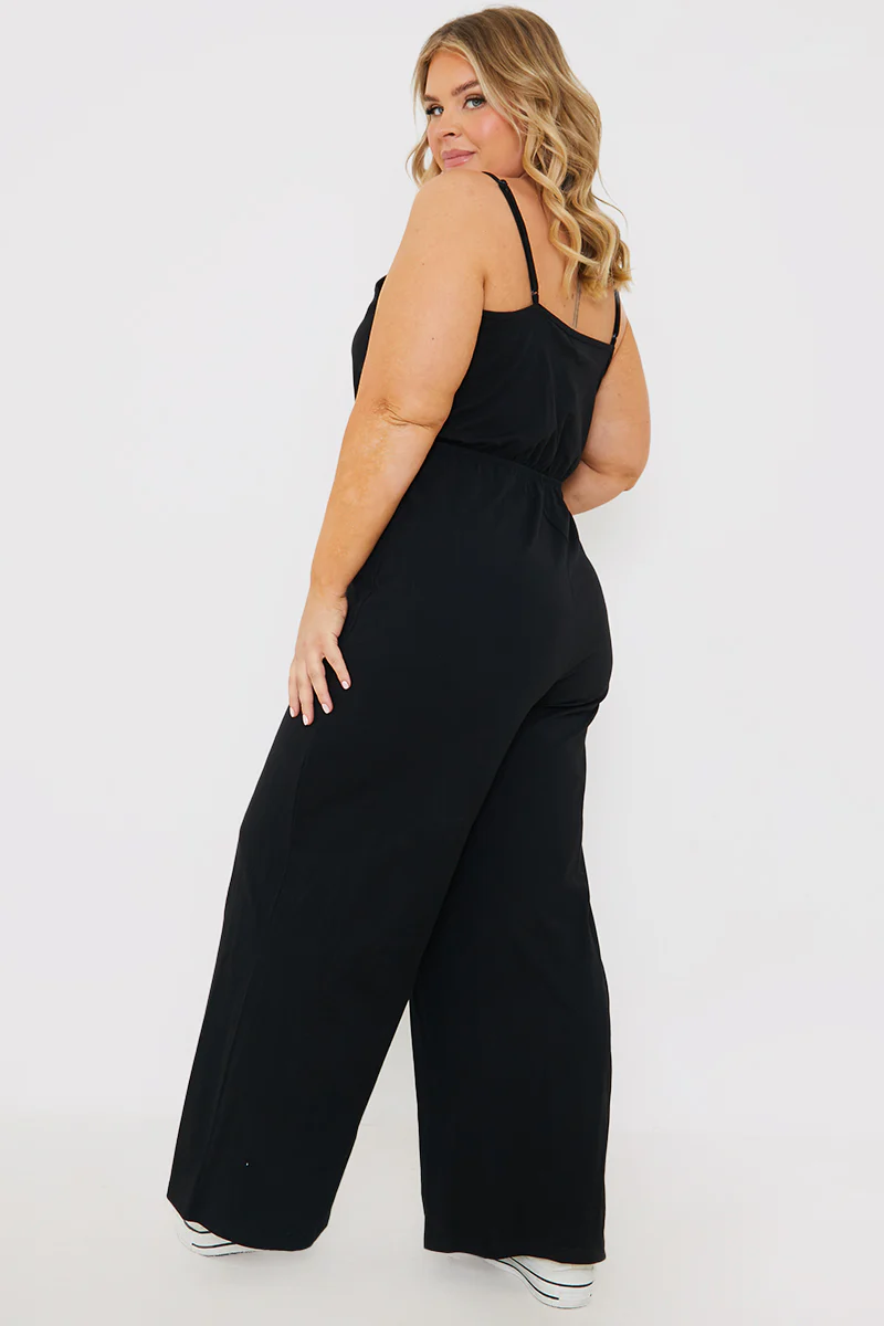 Strappy Wide Leg Jumpsuit - Image 6