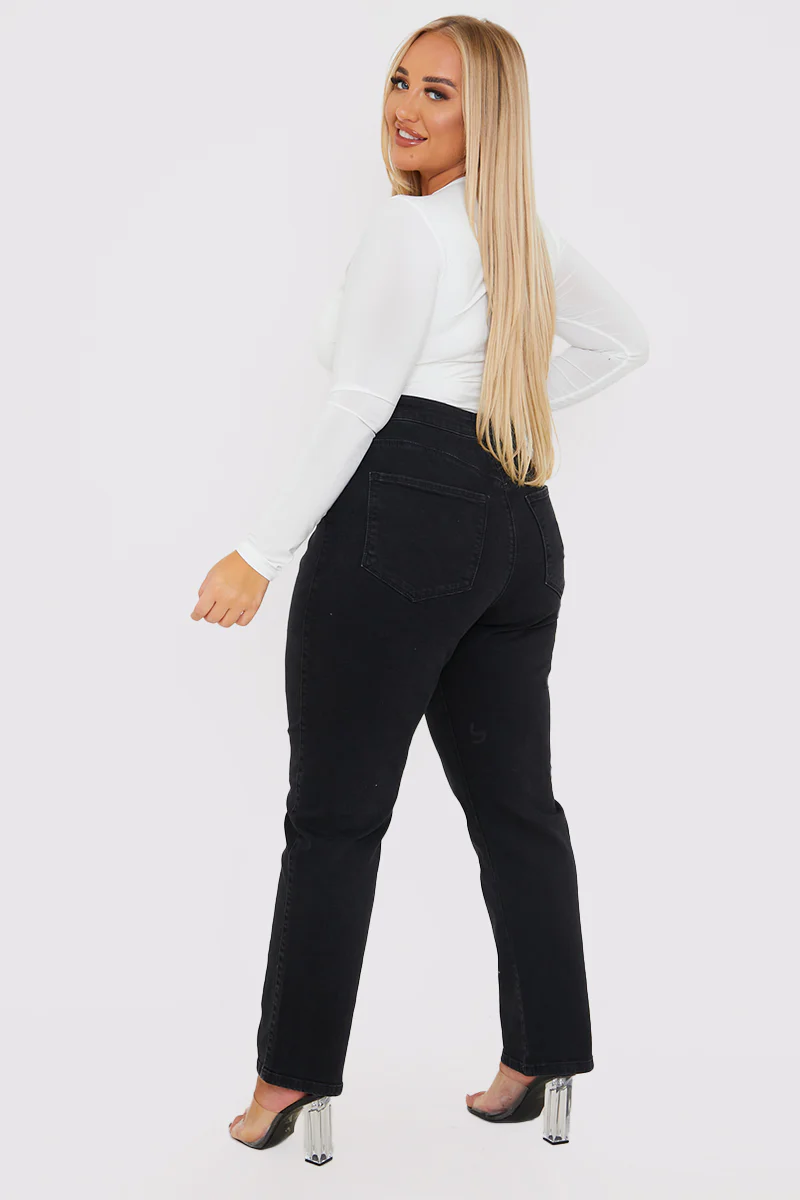Stretch Mom Jeans - Image 10