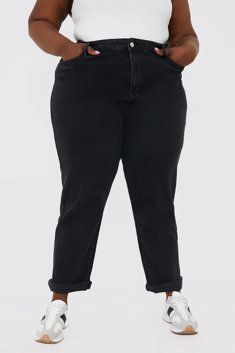 Stretch Mom Jeans - Image 7